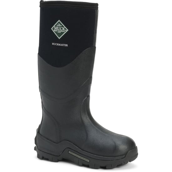 Muck Boots Muckmaster Hi Rubber Black Wellington Boots - Image 1