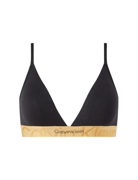 Calvin Klein Embossed Icon Holiday Bralette Bra - Image 3