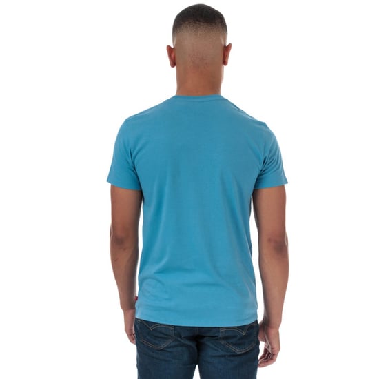 Men's Levis Graphic Varsity T-Shirt in Blue - Image 2