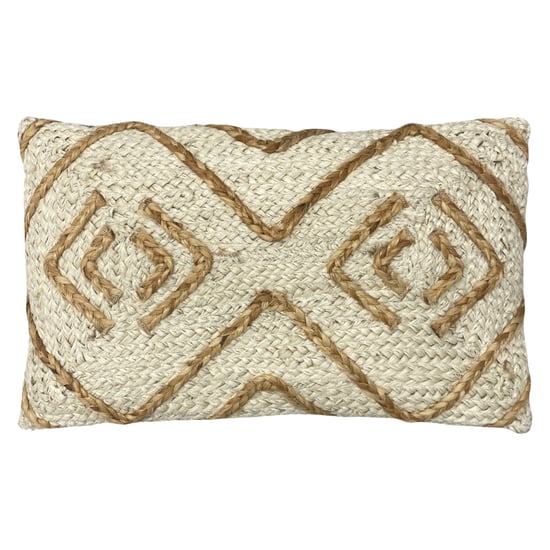 Mynu Braided Jute Cushion Cover - Image 1