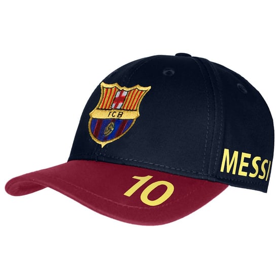 FC Barcelona 10 Messi Kids Navy Cap - Image 1