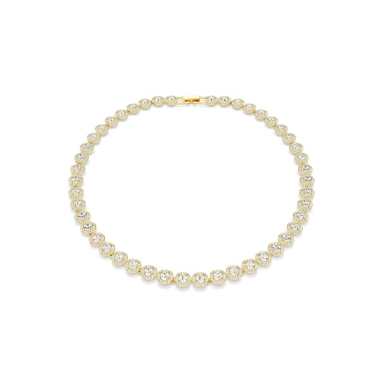 Swarovski 'Una Angelic' Women's Gold Plated Metal Necklace - Gold 5720505 - Image 1
