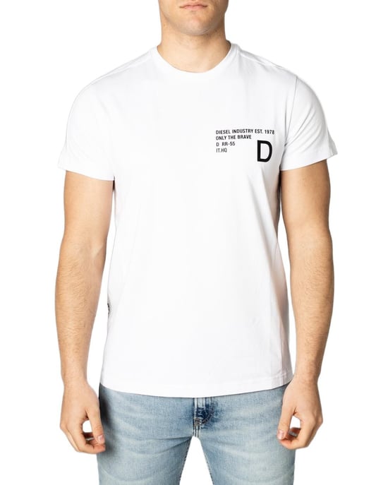 Diesel Men's T-Shirt In White