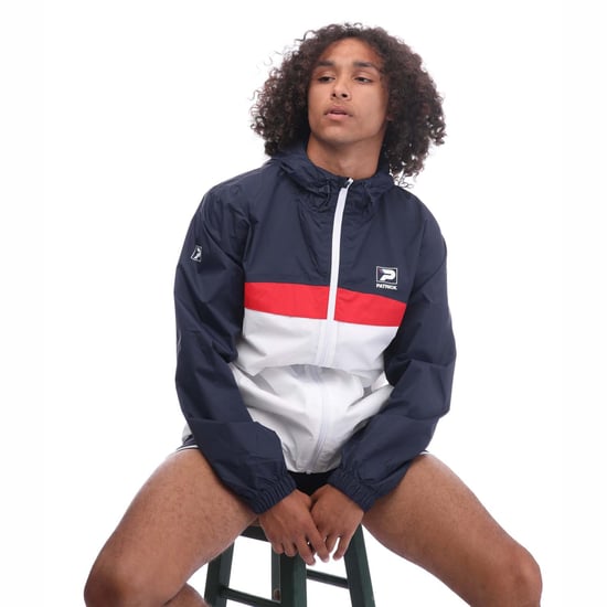 Men's Patrick Cagoule Windbreaker in Navy - Image 4