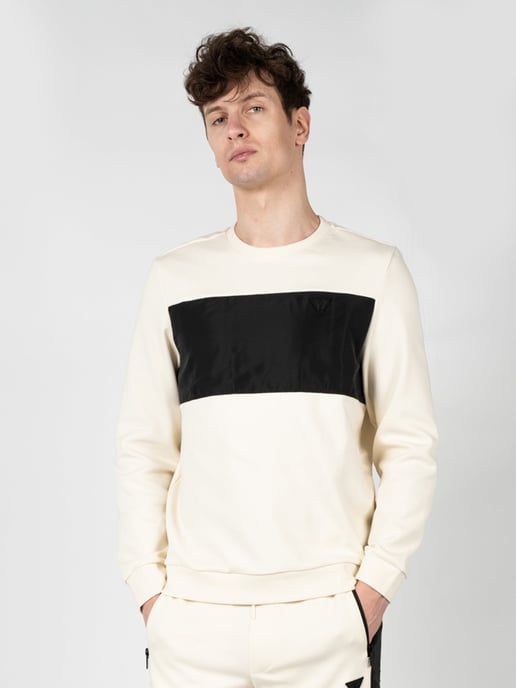 Guess Sweatshirt Remy Herr Vit - Image 3