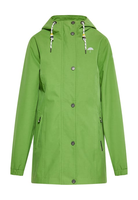 Schmuddelwedda Regenjas Dames lichtgroen - Image 1