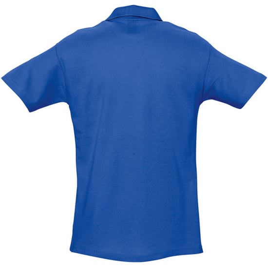 SOLS Heren Lente II Korte Mouw Zwaarlijvig Poloshirt (Koningsblauw) - Image 2