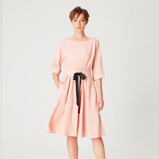 Robe évasée à large ceinture - Image 5