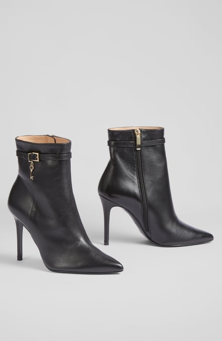 LK Bennett Clover Ankle Boots,Black