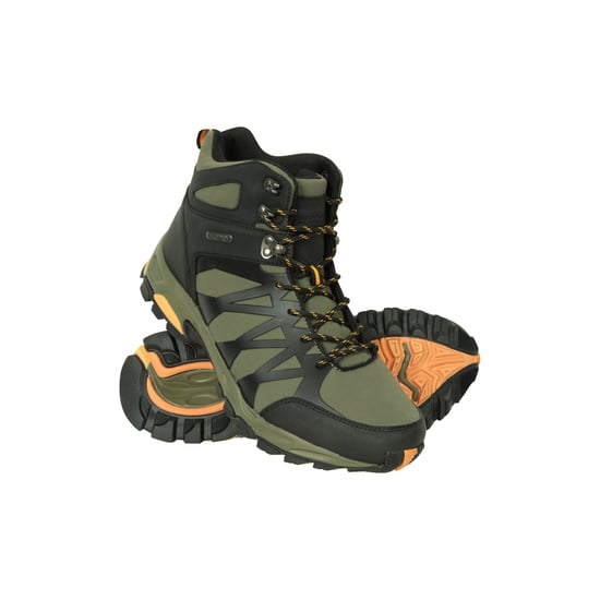 Mountain Warehouse Mens Trekker II Softshell Hiking Boots (Khaki) - Image 6