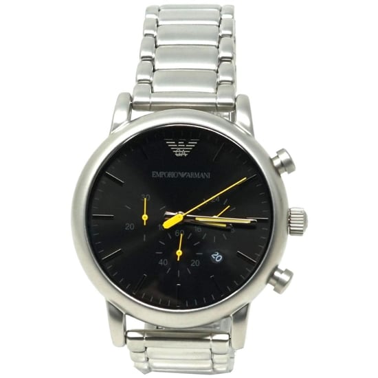 Emporio Armani AR11324 Luigi Chronograph Silver Watch