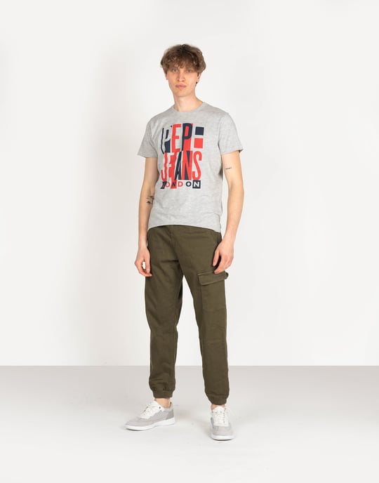 Pepe Jeans Trousers Landan Men's Green - Image 2