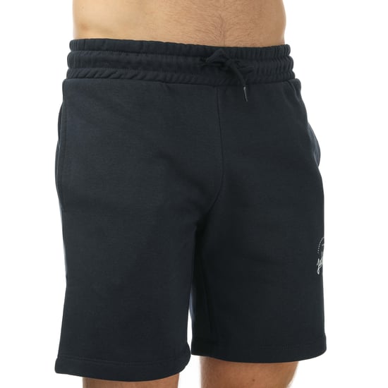 Men's Jack Jones Arthur Jog Sweat Shorts in Navy