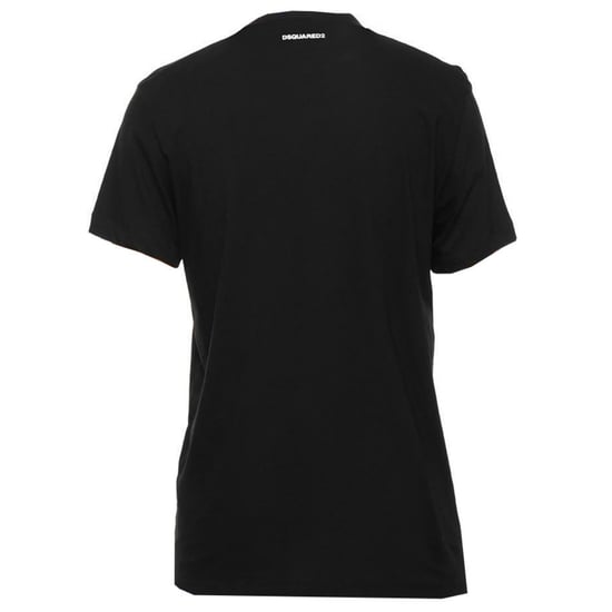 Dsquared2 Cigarette Fit Bubble DSQ2 Logo Black T-Shirt