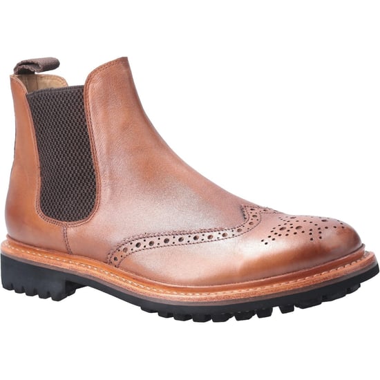 Cotswold Heren Siddington Commando Elasticated Leren Kleding Laars (Bruin) - Image 1