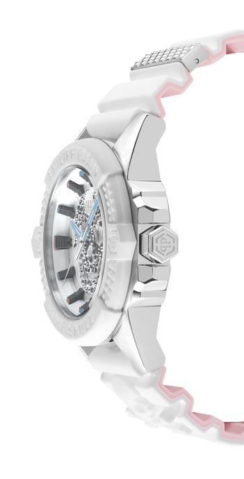 Philipp Plein The $kull Unisex's White Watch PWAAA1521