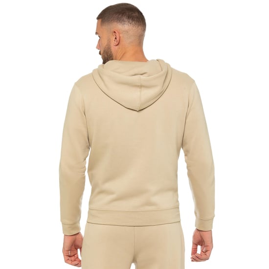Enzo | Mens Zip Hoodie - Stone