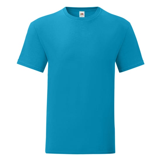 Fruit Of The Loom Heren Iconisch T-shirt (Azuurblauw) - Image 1