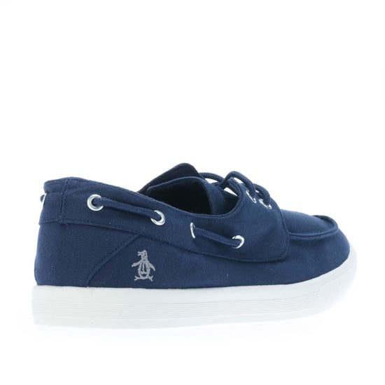 Men's Original Penguin Sailor Shoes in Navy - Image 3