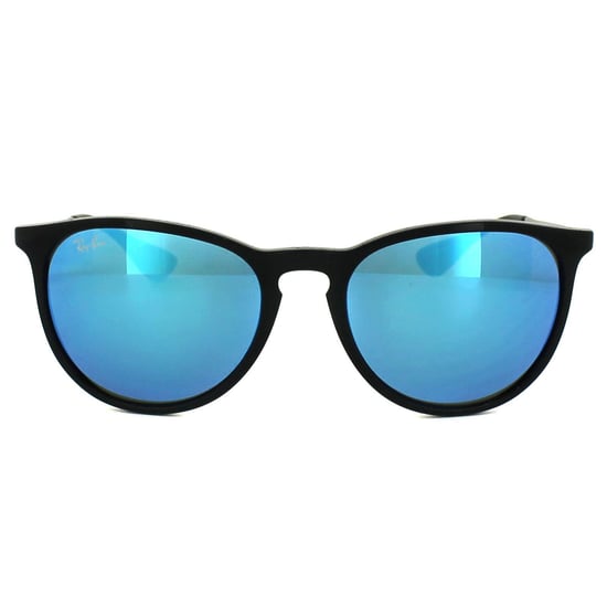 Ray-Ban Sunglasses Erika 4171 601/55 Black & Gunmetal Blue Mirror