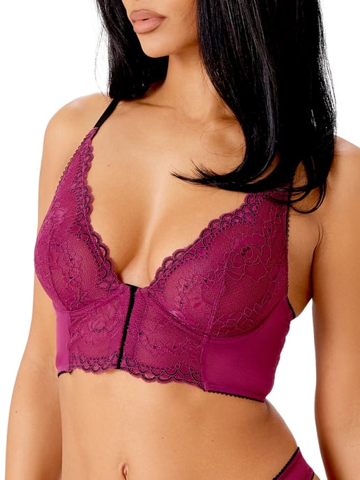 Superboost Lace Deep V Bralet
