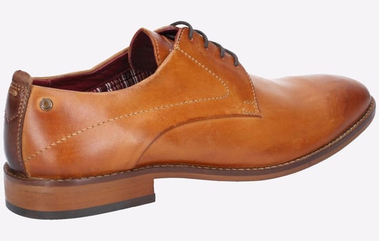 Base London Script Washed LEATHER Mens - Image 3