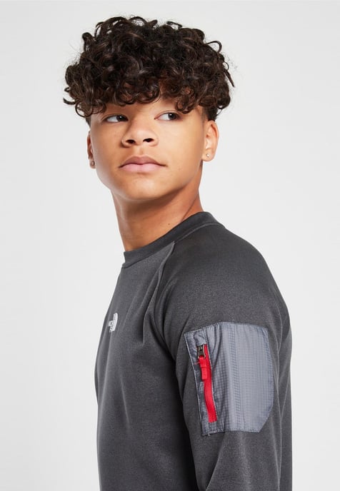 The North Face Mittellegi Junior Boys Crew Sweatshirt in Dark grey - Image 3