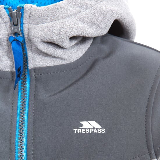 Trespass Boys Bieber Hooded Fleece Jacket