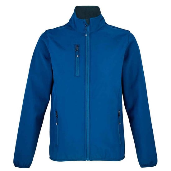 SOLS Womens/Ladies Falcon Softshell Recycled Soft Shell Jacket (Royal Blue) - Image 1