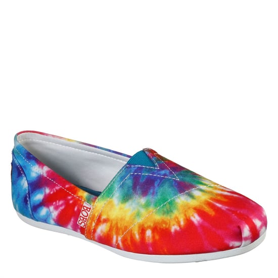Skechers Womens Bob Plush CP Flat Shoes Casual Slip On Espadrilles