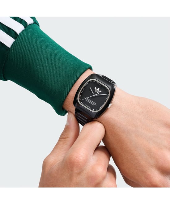 Adidas Originals Retro Wave Two Unisex's Black Watch AOSY24531 - Image 5