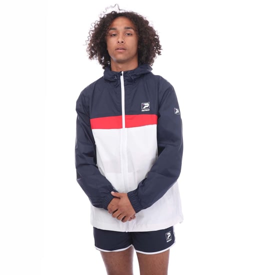 Men's Patrick Cagoule Windbreaker in Navy - Image 1