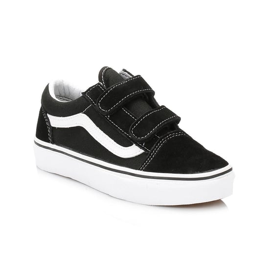 Jongens Meisjes Vans Kids Old Skool Trainers - (Zwart/Wit) - Image 2
