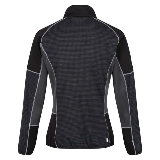 Regatta Womens/Ladies Yare V Fleece (Black/Seal Grey) - Image 2