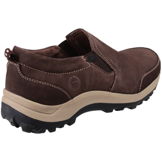 Cotswold Mens Sheepscombe Leather Slip On Casual Loafer Shoes