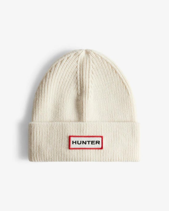 Hunter Jura Beanie Muts/Scarf Boxset Acryl Wit - Image 1