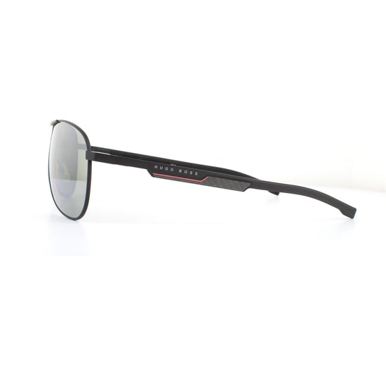 Hugo Boss Sunglasses BOSS 1199/N/S 003/T4 Matte Black Silver Mirror