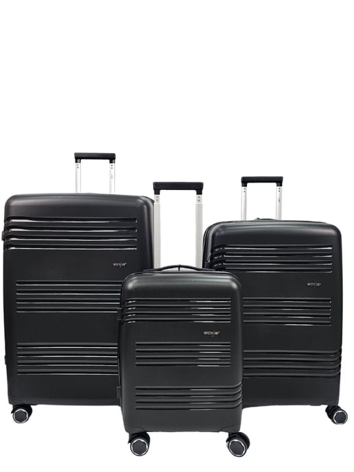 Hard Shell Cabin Suitcase 4 Wheel Luggage TSA Bag
