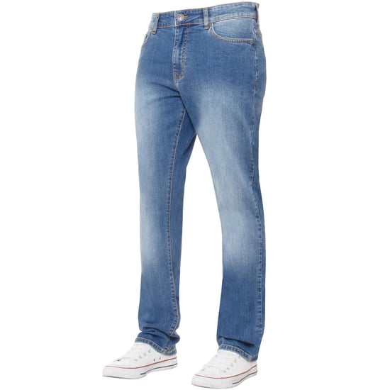 Kruze Heren Rechte Benen Stretch Jeans - Image 2