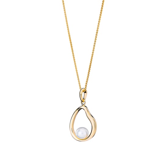 Orphelia 'Baptiste' Dames 925 Sterling Zilveren Ketting met Hanger - Goud ZH-7507/G - Image 3