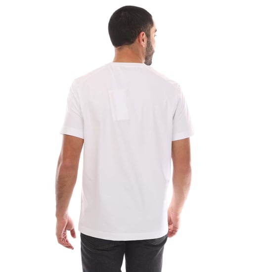 Men's Belstaff Stretch Cotton Challenger T-Shirt in White