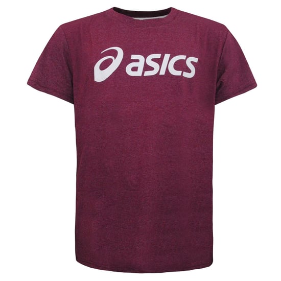 Asics Essentials Heren Burgundy T-shirt - Image 1