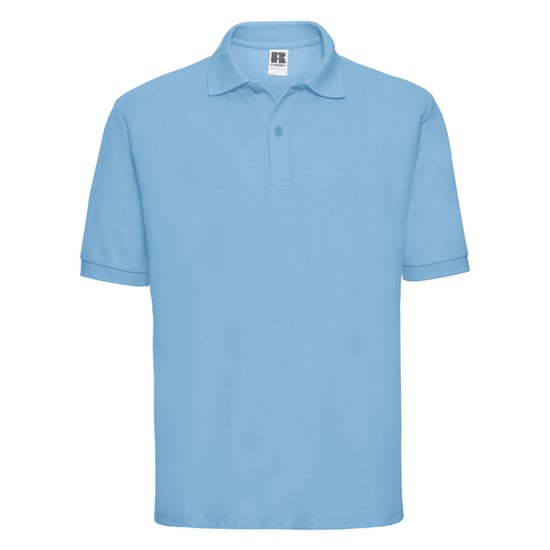 Russell Heren Klassiek Polycotton Poloshirt (Sky) - Image 1