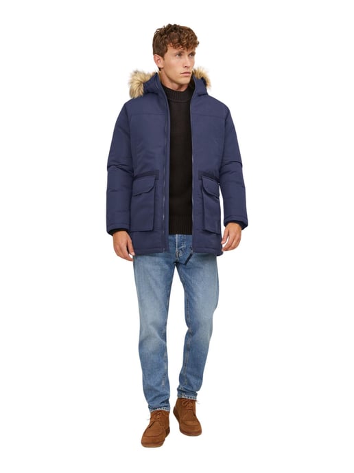 Jack & Jones Jacka Vinter Wing Parka Blå - Image 4