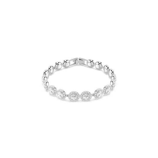 Swarovski 'Una' Dames Basis Metaal Armband - Zilver 5682279 - Image 1
