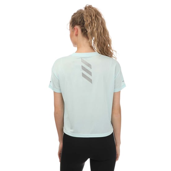 Women's adidas Fast Primeblue T-Shirt in Blue - Image 2