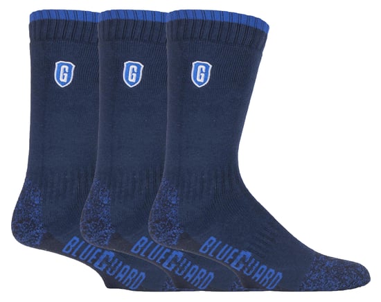Blueguard - 3 paar werksokken voor laarzen met stalen neus - Blauw - Image 1