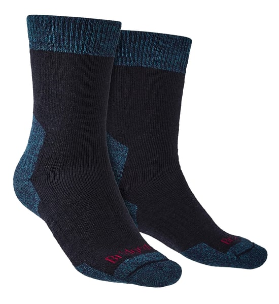 Bridgedale - Mens Heavyweight Merino Wool Socks - Navy - Image 1