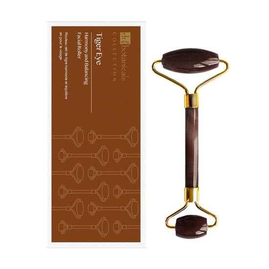 Dr Botanicals Tiger Eye Harmony & Balancing Gezicht Rollerset (Gouden Metalen Handvat) - Image 2