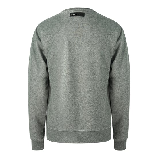 Plein Sport Signature Logo Grijze Trui - Image 2